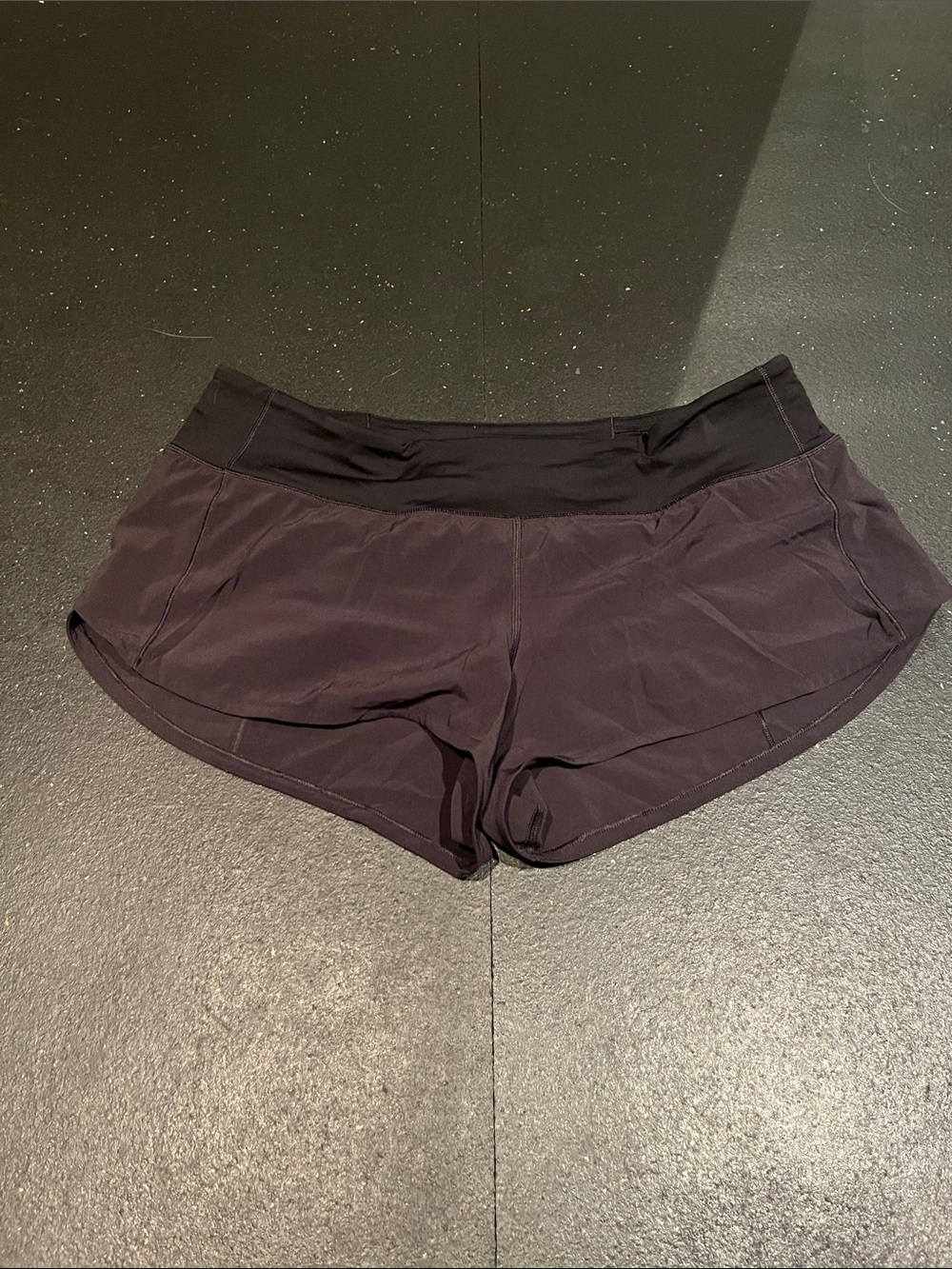 lululemon athletica Black Athletic Running Shorts